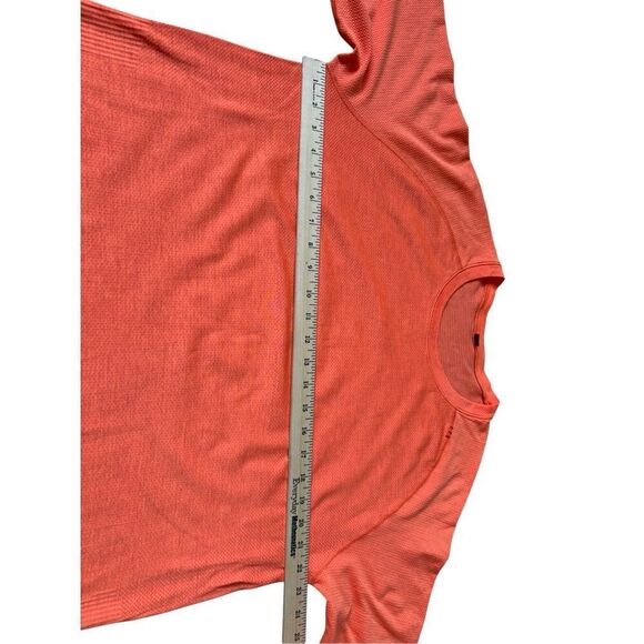 LuLuLemon Metal Vent Tech Short Sleeve Shirt Tee size XL Orange Athletic - Picture 8 of 12